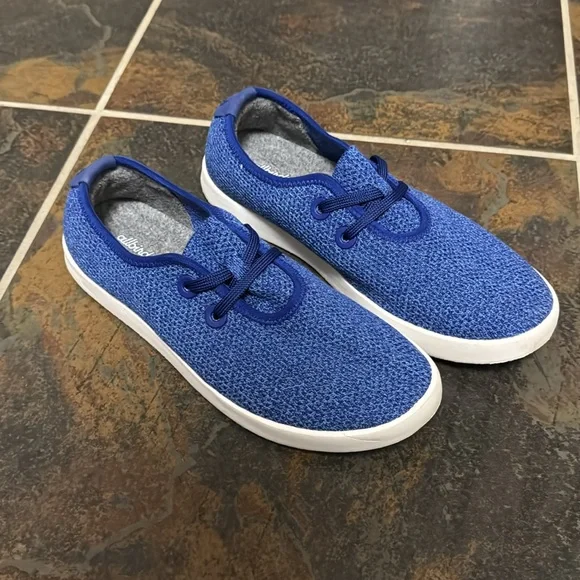 ALLBIRDS Tree Skipper Women's Boat Shoe in Hazy Cobalt Blue, Size 10 - Picture 4 of 7